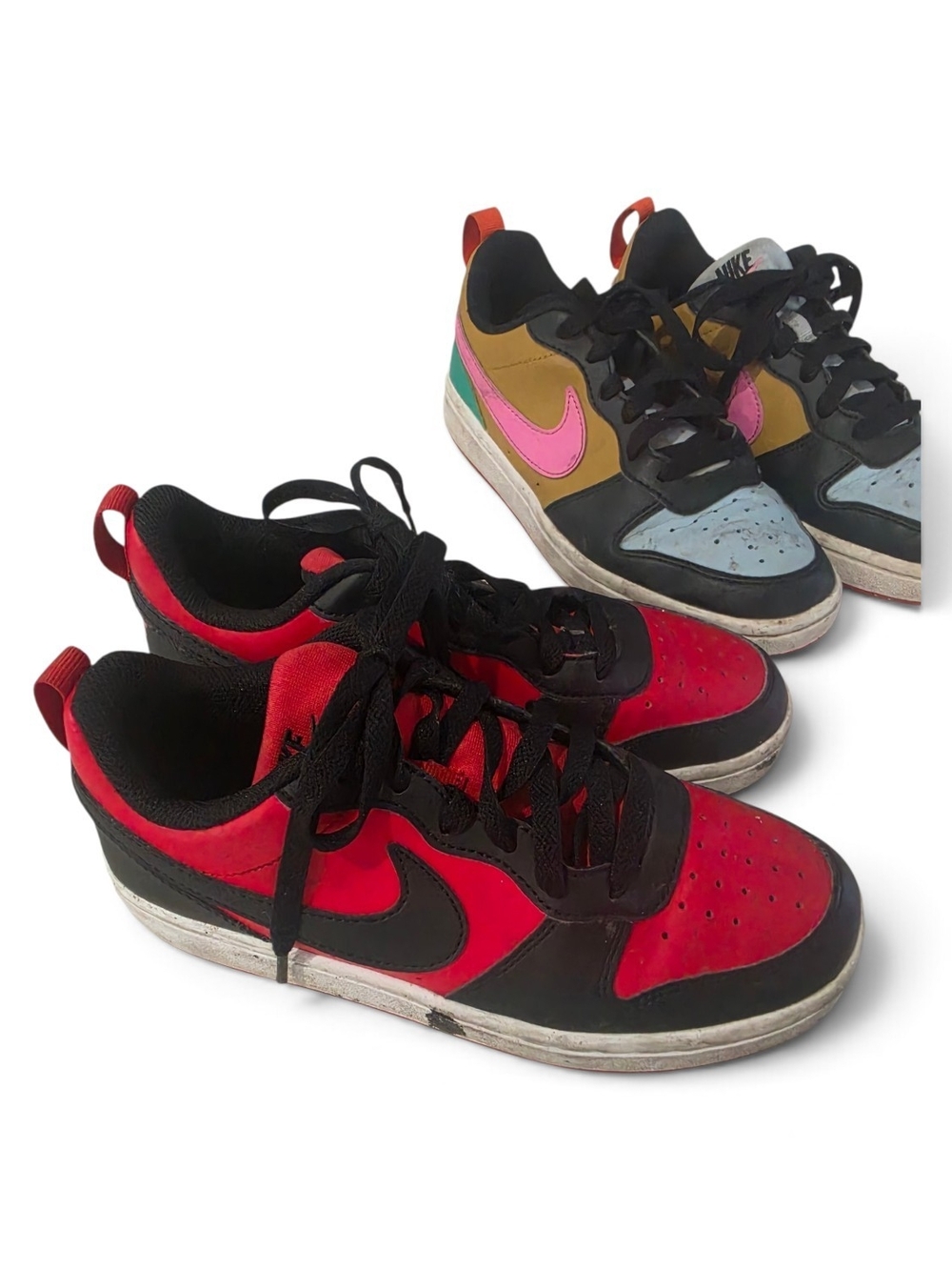 Nike Youth Low Dunk Bundle Size 4Y Street Wear Color Block
